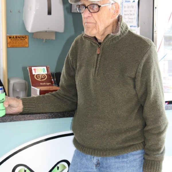 a man standing in a room