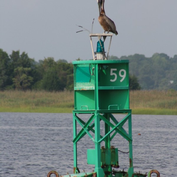 a small boat in a body of water