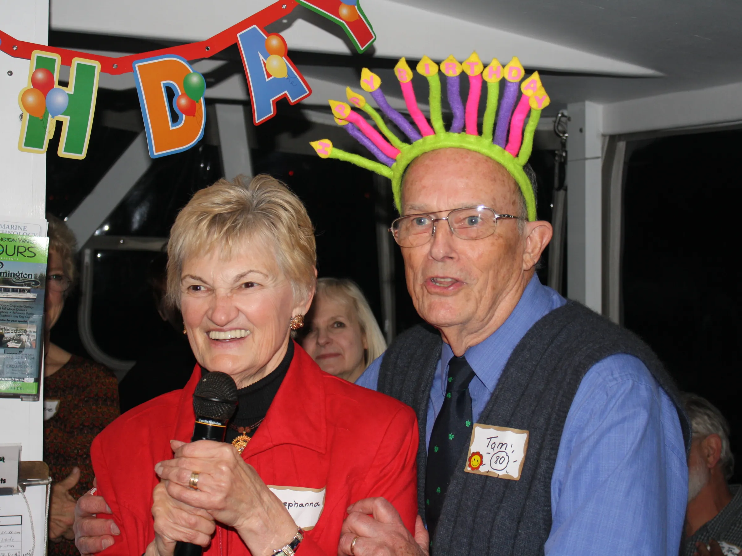 a group of people posing for the camera