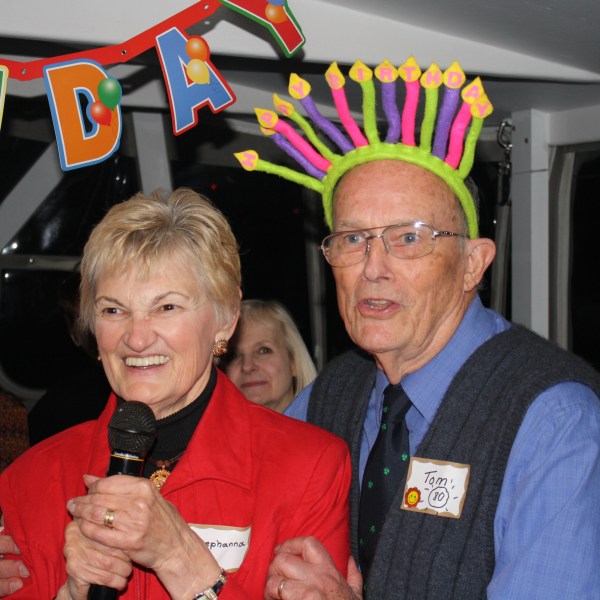a group of people posing for the camera