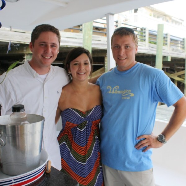 a group of people posing for the camera