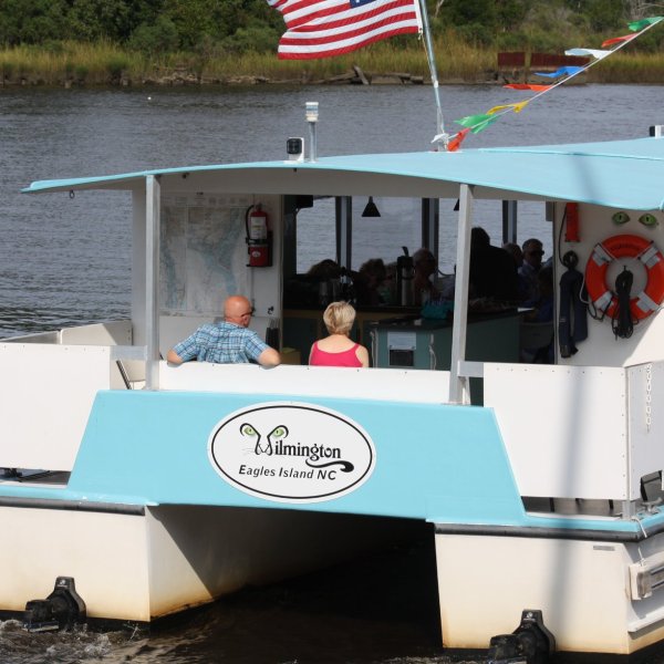 a small boat in the water