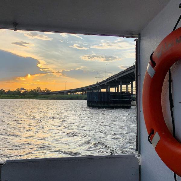 a bridge over a body of water