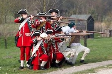 a group of people on a field